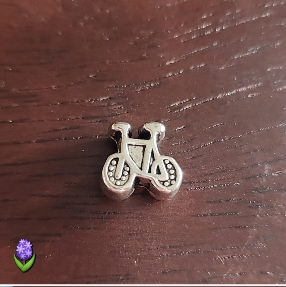 Bike  Charm for European Style Bracelets Tibeten alloys